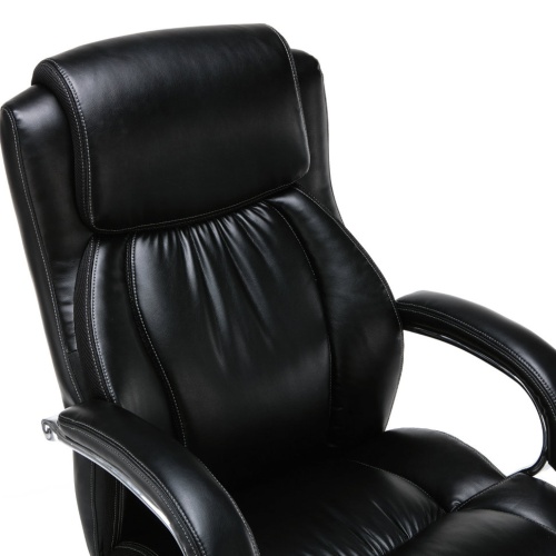 Кресло руководителя Brabix Premium Status HD-003 до 250 кг, кожа, черное 531821 фото 7